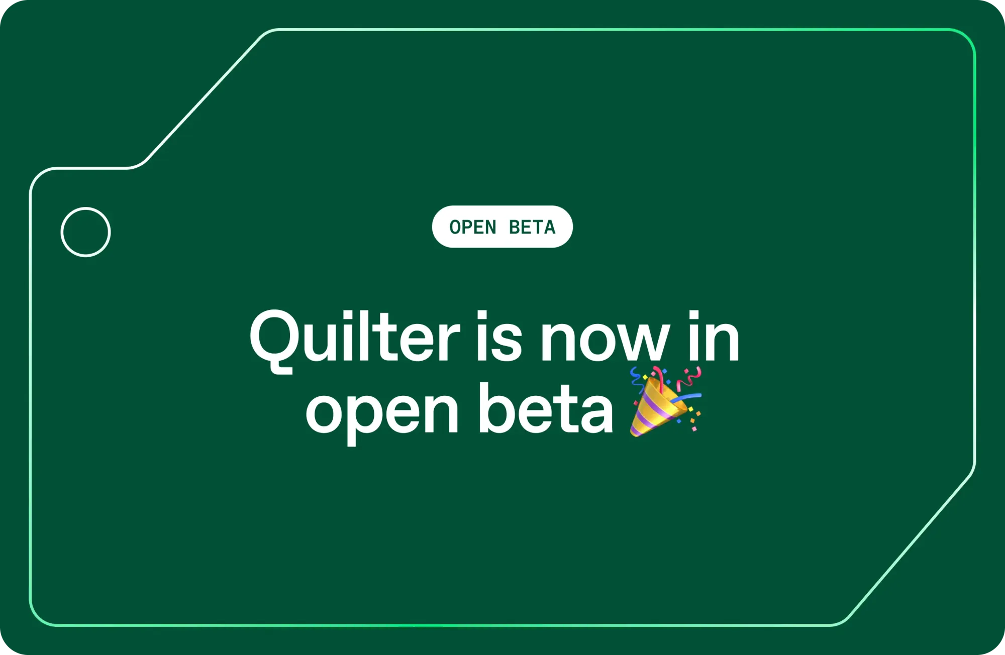 Quilter is now in open beta